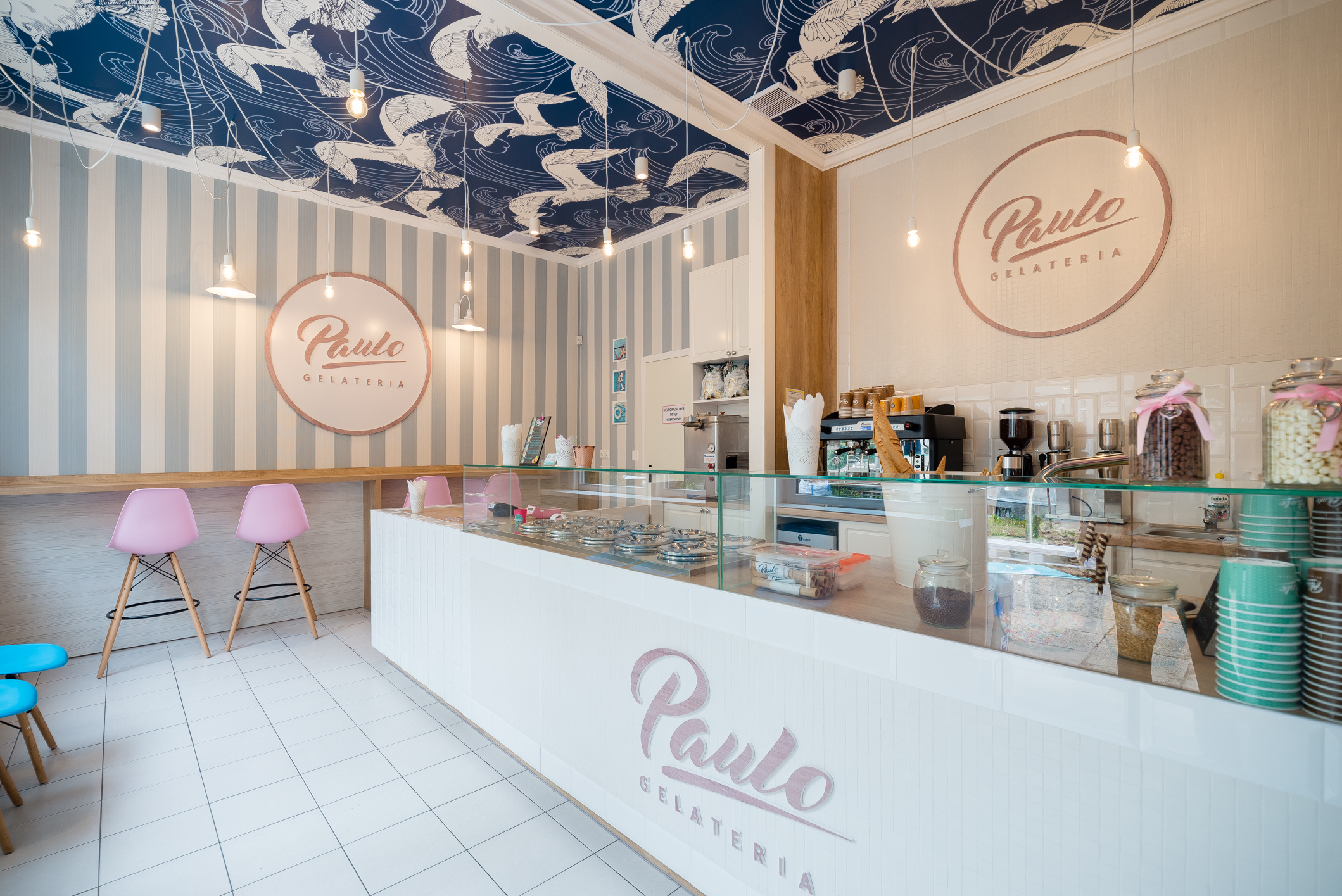 Paulo ice cream parlor in Gdańsk
